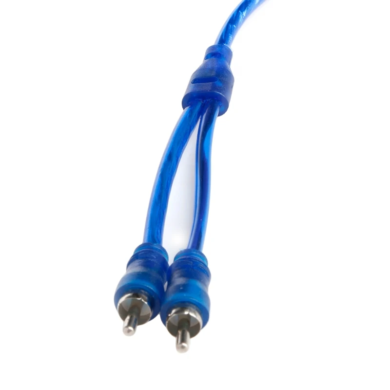 Горячая продажа аудио автомобиля 1 RCA Женский 2 Мужской Y сплиттер кабель