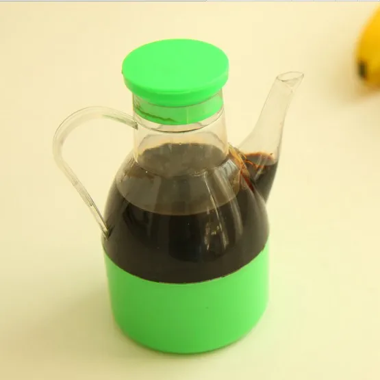 Zonster Bouteille dhuile en Plastique Bidons /épices Sauce vinaigre Couvercle Pot Ustensiles de Cuisine Conteneurs Leakproof Bo/îte de Rangement Oiler