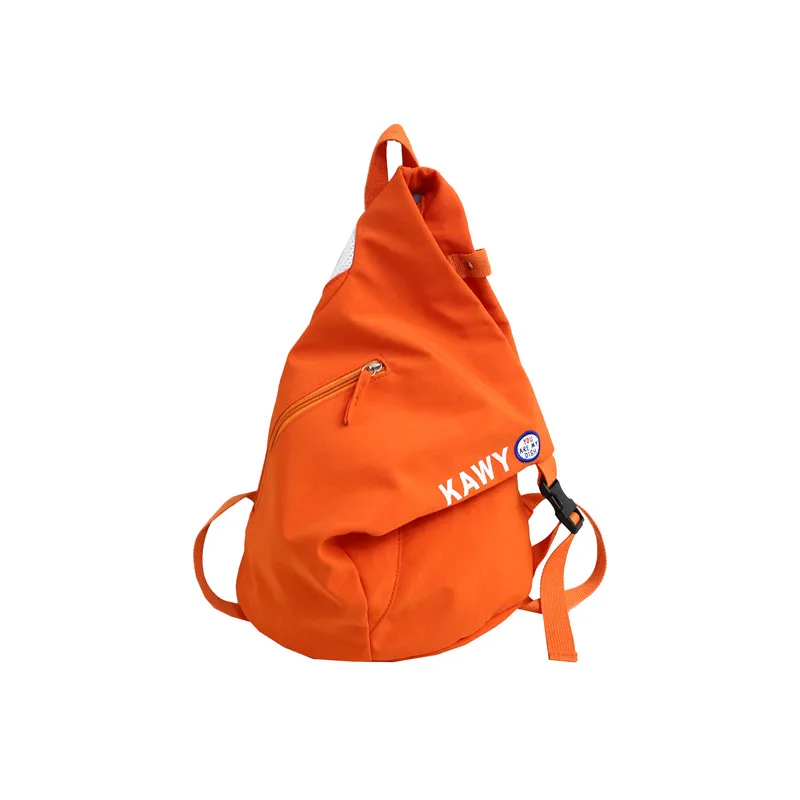 

New High Quality Designer Irregular Bag Unisex Fashion Laptop Bag Letter Printing Backpack Women Waterproof Shoulder Bag Mochila