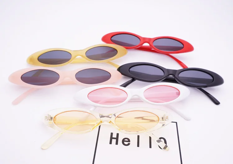 Новые маленькие овальные женские солнцезащитные очки, фирменный дизайн, высокое качество, крутые очки, женские оправа небольшого размера, мужские очки UV400