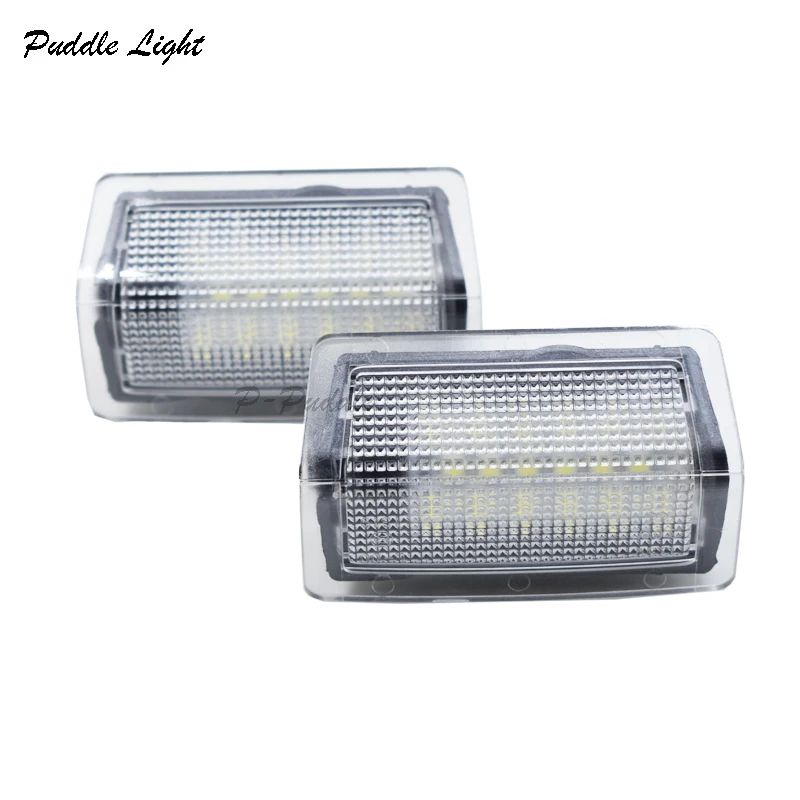 

2x LED Step Courtesy Door Light Welcome Lamp For Benz A B C E M Class ML Class GL Class W212 W166 W176 W204 W167
