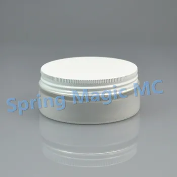 

50PCS x 50g Frosted plastic cream Jar with white Aluminum lid cosmetic container,PET cream jar, Cosmetic Jar,cosmetic packaging