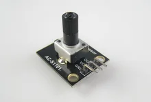 Free Shipping! S1101 electronic building block rotary potentiometer analog knob module sensor