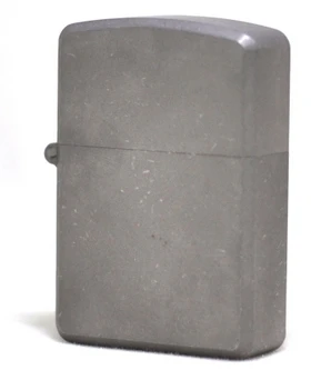 

KSKJ Titanium Alloy TC4 CNC Handmade Kerosene EDC Double sided the Moon pit lighter
