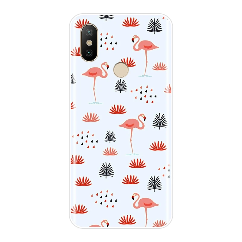 Чехол для телефона Xiaomi Mi 5 5C 5S 5X 6 6X Plus силиконовая Мягкая модная задняя крышка с