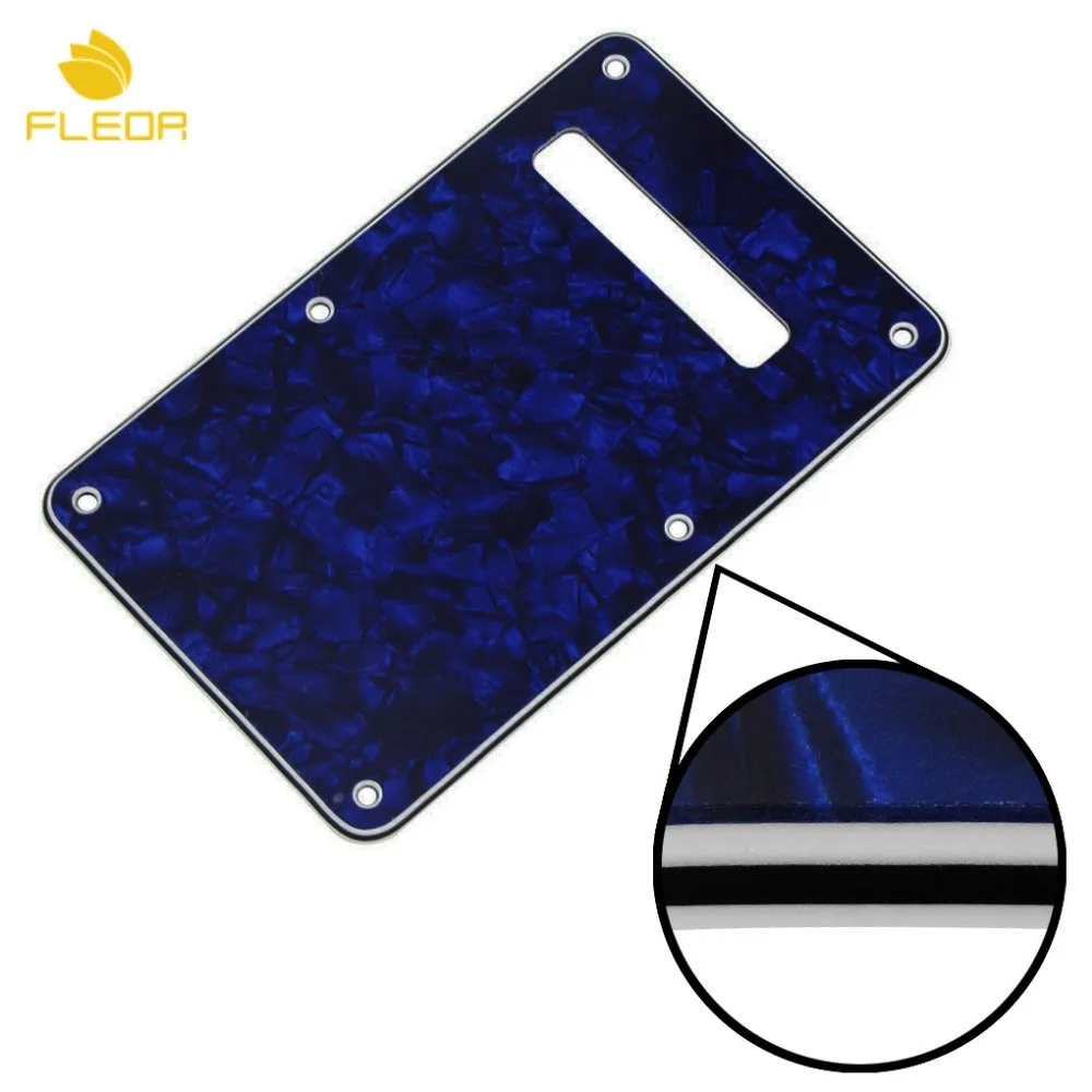FLEOR 4Ply Modern Style Electric Guitar Back Plate Backplate Tremolo