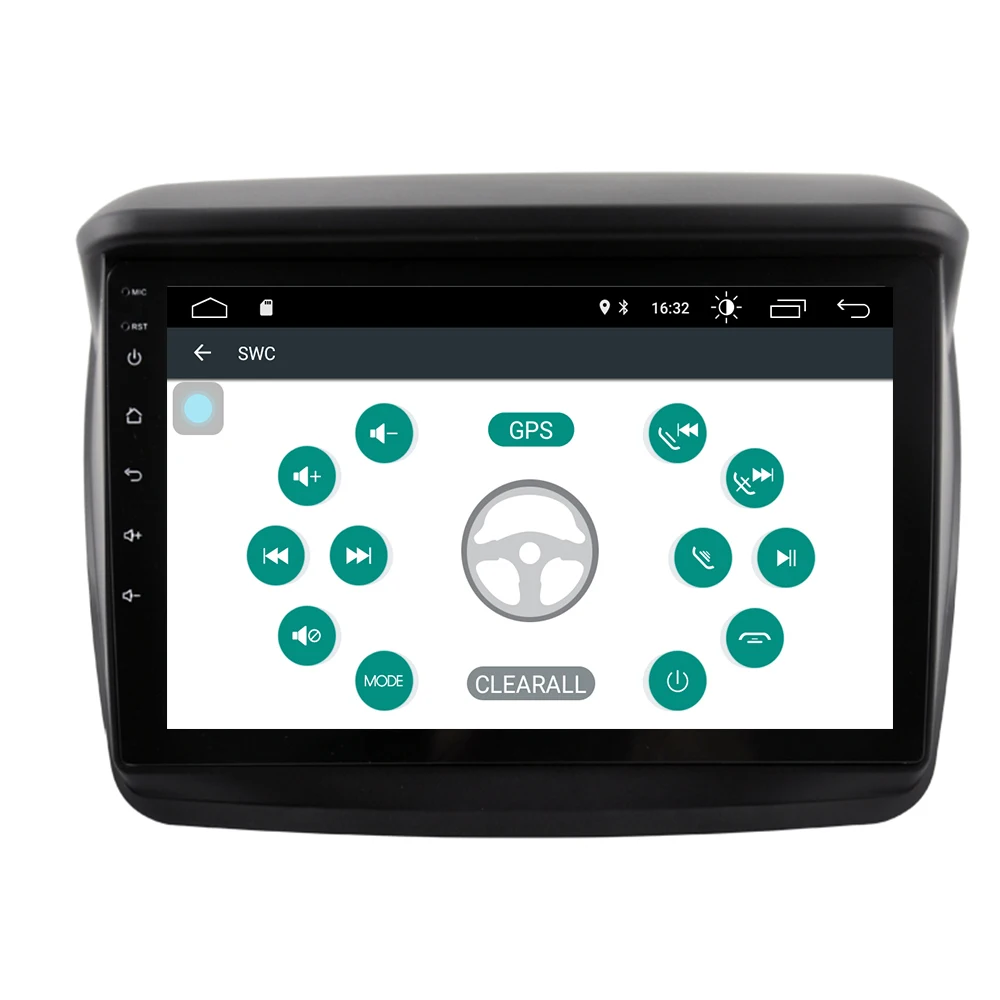 Cheap Car DVD Player GPS Navigation For MITSUBISHI Montero/L200/PAJERO SPORT/Nativa 2din Radio Multimidia Sat Nav Android9.1 2+16GB 1