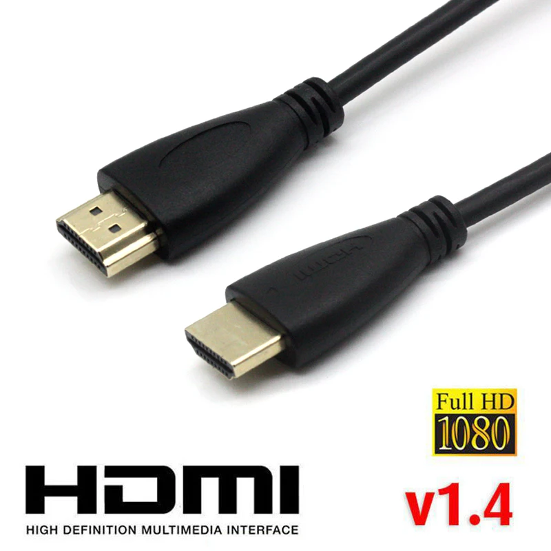 AIXXCO 0,5 м 1,5 м 1 м 2 м 3 м 5 м высокоскоростной позолоченный штекер Male-Male HDMI кабель 1,4 Версия 1080p 3D для HDTV xbox PS3 PS4