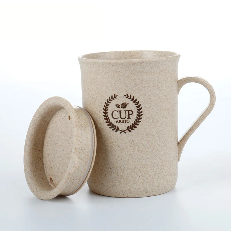 2016-Break-resistant-Coffee-Mugs-Tea-Cup-Wheat-Straw-Round-Plastic-Tumblers-Cup-Mugs-Water-Bottle (2)
