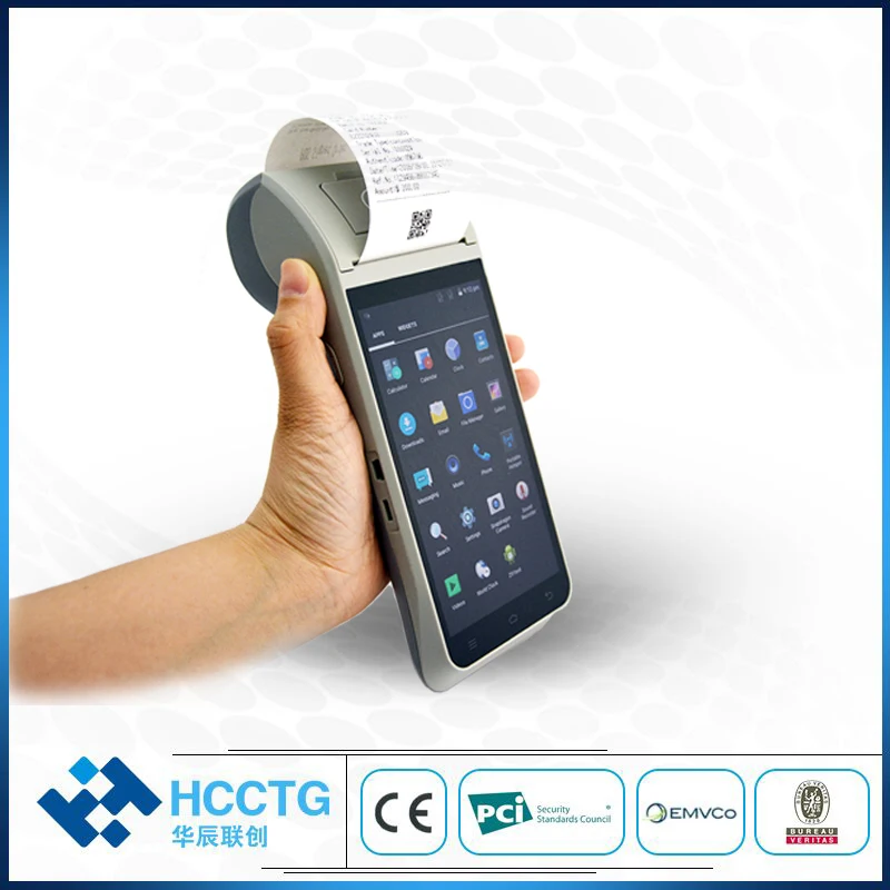 

5.5 Inch Handheld Pos Computer Android PDA Terminal With 4G Wifi GPS GPRS All-in-one Touch 4G Wifi Bluetooth