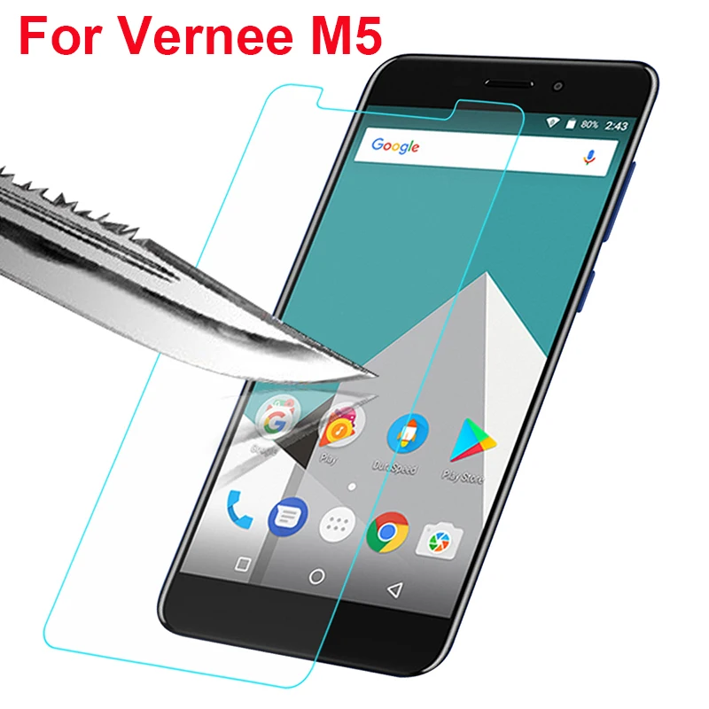 

Ultra-thin Explosion-proof Front LCD Tempered Glass Film For Vernee M5 Glass Screen Protector For Vernee M5 pelicula de vidro