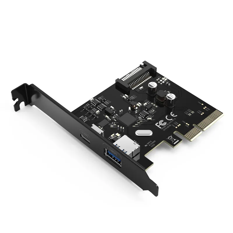 

Orico PA31-MAC Desktop PC motherboard PCI-E to USB3.1 Type-c dual-port expansion card