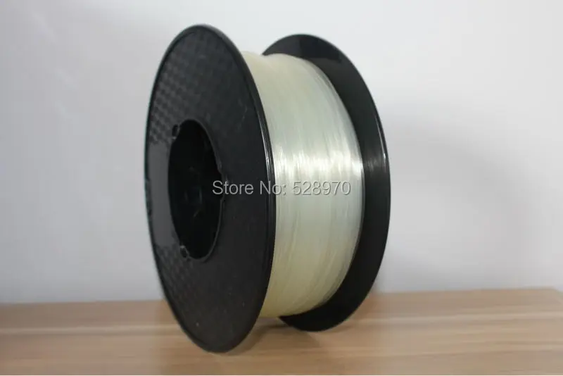 natural translucent 3d printer filament 1 75mm 3mm pla wholesale 3d print plastic Rubber Consumables Material