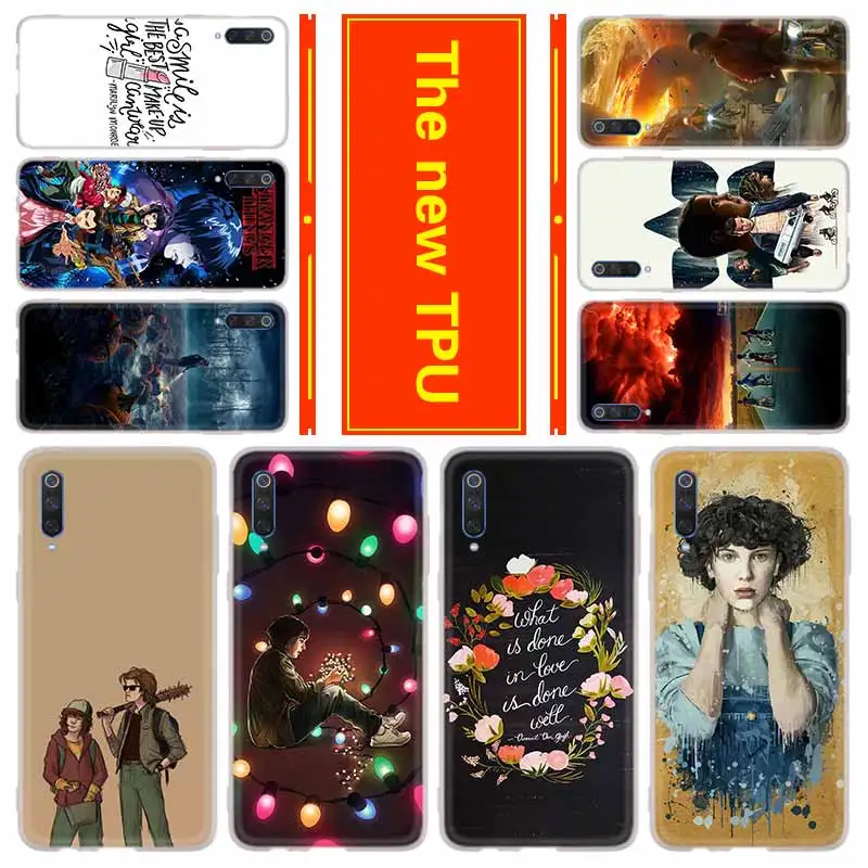 

Phone for Xiaomi 9 SE 8 lite 5X 6X Mi 9 8 A1 A2 F1 MAX 3 MIX 2S Redmi Note 7 6 5 pro go Cover Case Stranger Things 11 TV Show