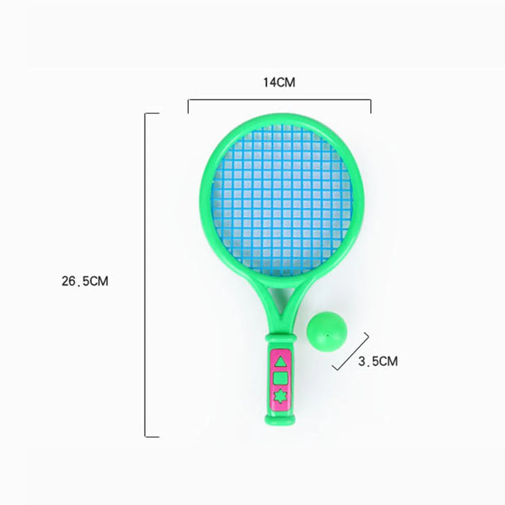 Новинка, детский спортивный комплект для ракеток для бадминтона и тенниса, детские спортивные Развивающие игрушки для игр на открытом