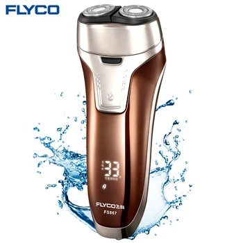 

Flyco FS867 Wet/dry Twin Shaving Machine for Men Waterproof Beard Razor Pop-Up Trimmer Barbeador Eletrico Masculino barbeador