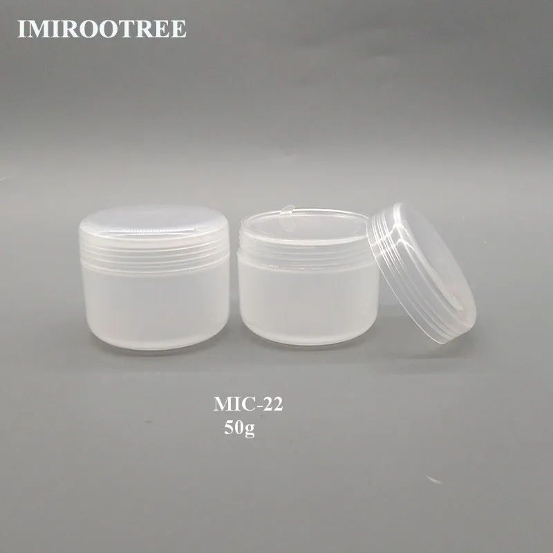 

80pcs/lot 50g multi-colors Make-up Cosmetic Cream Container PP cream jar, cream bottle