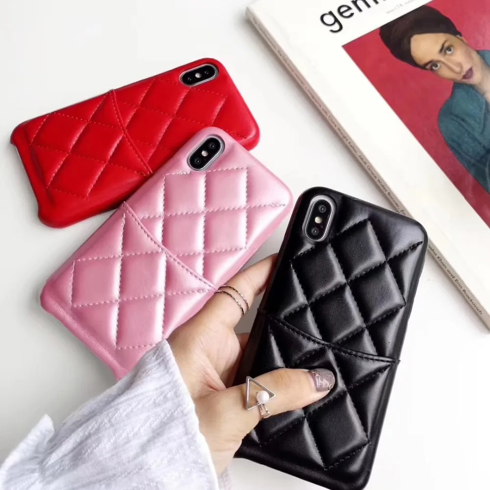 luxury Brand France Lattice Phone case coque for iphone 7 6s 6 8plus xr xs max 7plus Cover fundas accessories Cases casa |