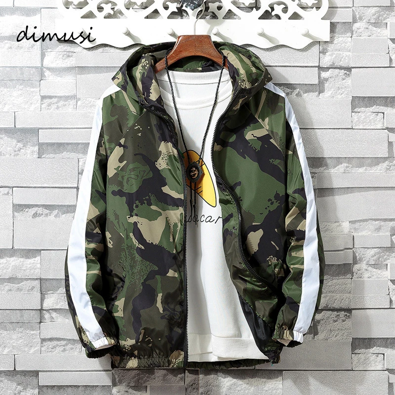 DIMUSI Mens Jackets Spring Men Casual Windbreaker Camouflage Hooded Coats Bomber Jackets Mens Fashion Hip Hop Coats Clothing 4XL DIMUSI Mens Jackets Spring Men Casual Windbreaker Camouflage Hooded Coats Bomber Jackets Mens Fashion Hip Hop Coats Clothing 4XL