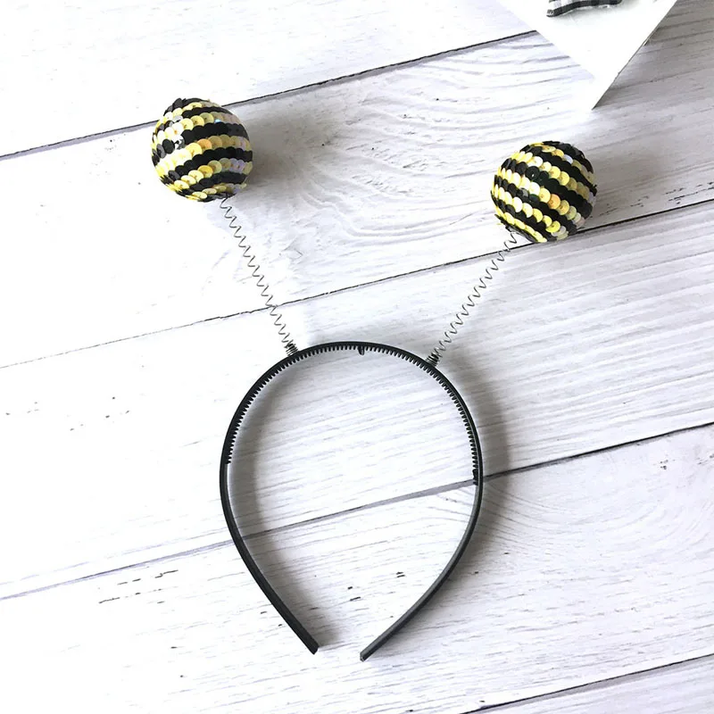 Детский ободок с изображением животных и пчелы для мальчиков девочек надписью