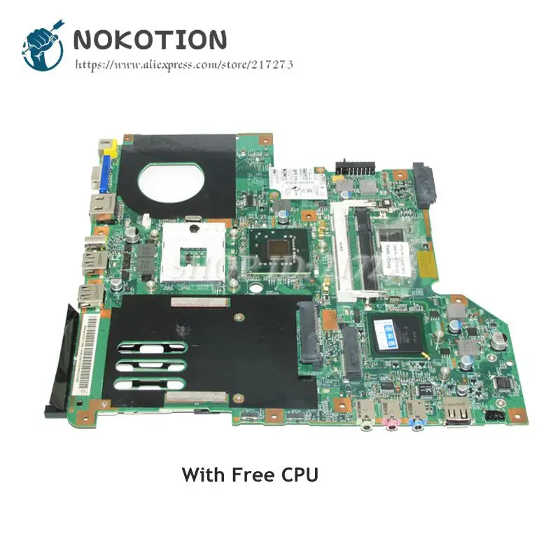 NOKOTION материнская плата для ноутбука Acer Extensa 4220 4620Z 4320 MBTN201001 BIWA MB 48.4H001.031 бесплатный