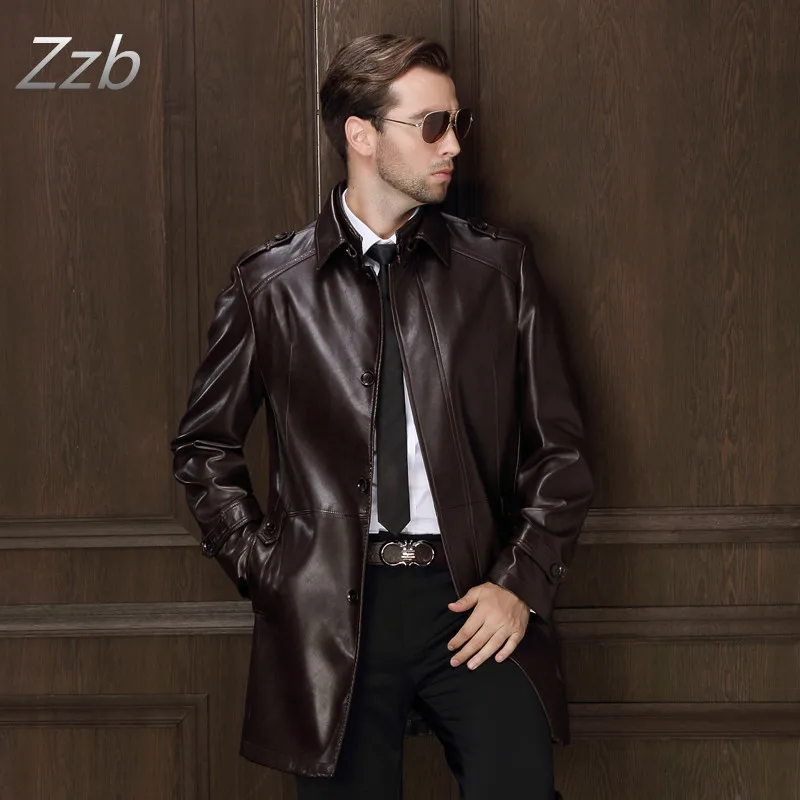 HOT 2017 font b Men s b font font b Leather b font font b Jacket