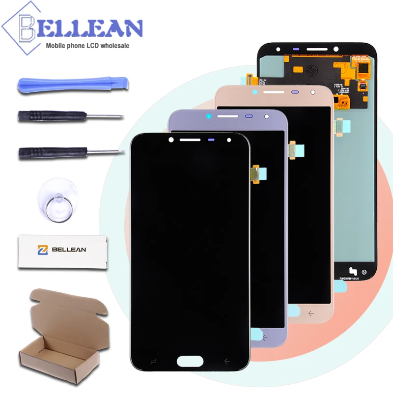 Catteny Бесплатная доставка OLED J4 2018 Lcd для Samsung Galaxy J400 LCD J400F/DS J400G/DS дисплей кодирующий