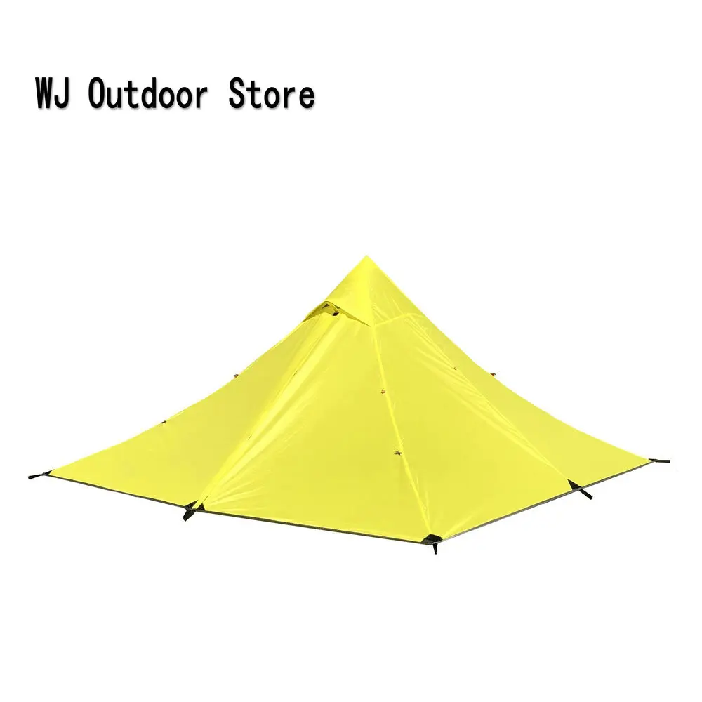 WJ Outdoor Quality 2 person pyramid camping tent hiking travel