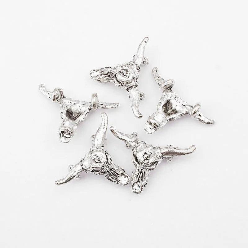 10 шт. подвески в форме черепа 37 х27 мм|pendant bracelet|charm glosspendant photo |