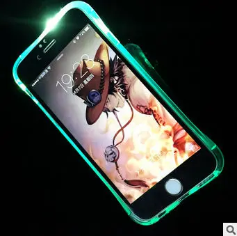 imágenes para 2017 fashional Flash Led Caja Del Teléfono para el iphone 6 6 plus, aviso de Llamada luz De Flash Tubo serie caja del teléfono para el iphone 6 s imágenes para 2017 fashional Flash Led Caja Del Teléfono para el iphone 6 6 plus, aviso de Llamada luz De Flash Tubo serie caja del teléfono para el iphone 6 s