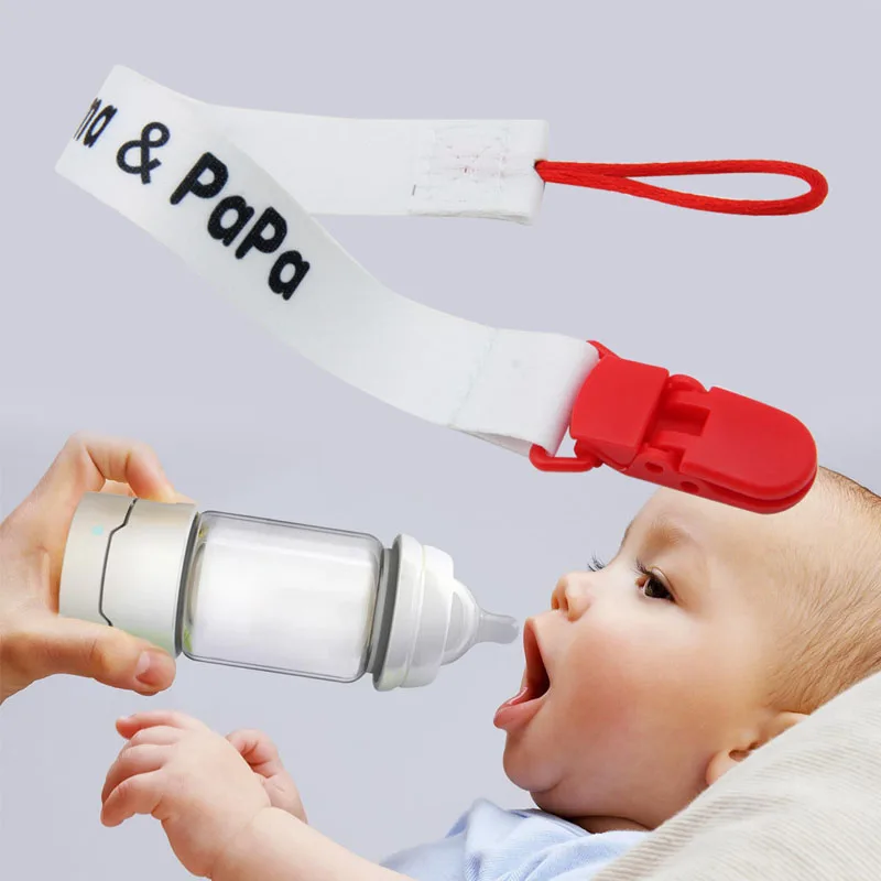 

2018 New 1Pc Baby Boy Girl Pacifier Soother Nipple Leash Strap Chain Newborn Clip Holder Baby Kids Child Gifts