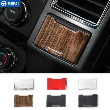 

MOPAI ABS Car Interior Electrical Power Socket Supply Souce Plug Cigar Lighter Cover Trim Stickers for Ford F150 2015 Up