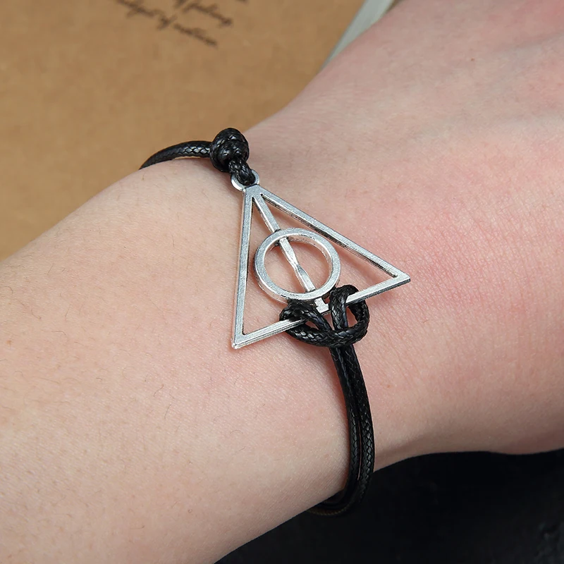 Harry Potter Silver European Bracelet Charms Deathly Hallows Sliders Book  Witch | eBay