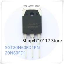 NEW 10PCS/LOT SGT20N60FD1PN 20N60FD1 20A 600V TO-3P