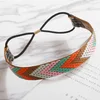 High Quality Vintage Bohemian Ethnic Embroidery Flower Headband For Women Girl Elastic Hair Band Retro Hair Accessories ► Photo 3/6