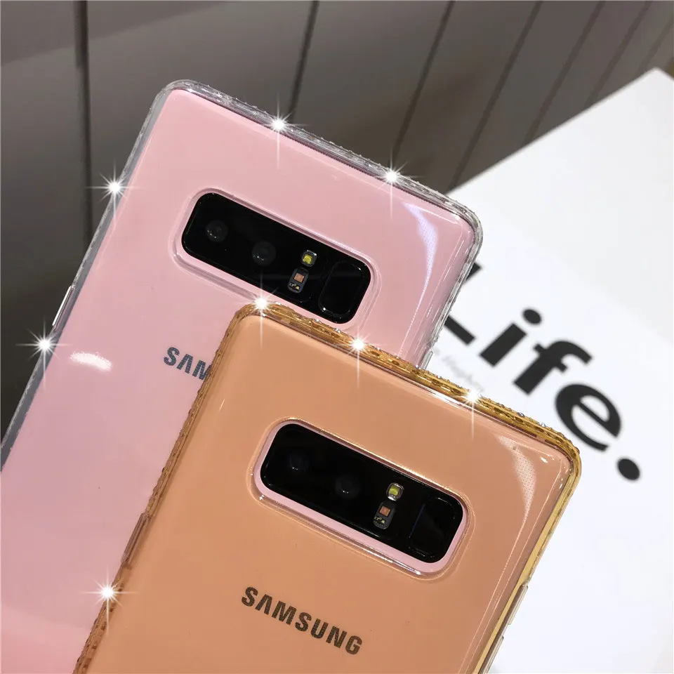 Для Samgung J7 J5 J3 Pro A3 A5 A7 2017 J4 J6 J8 A6 A8 2018 S10E E S9 S8 примечание 9 S10 плюс блеск Чехол чехол с