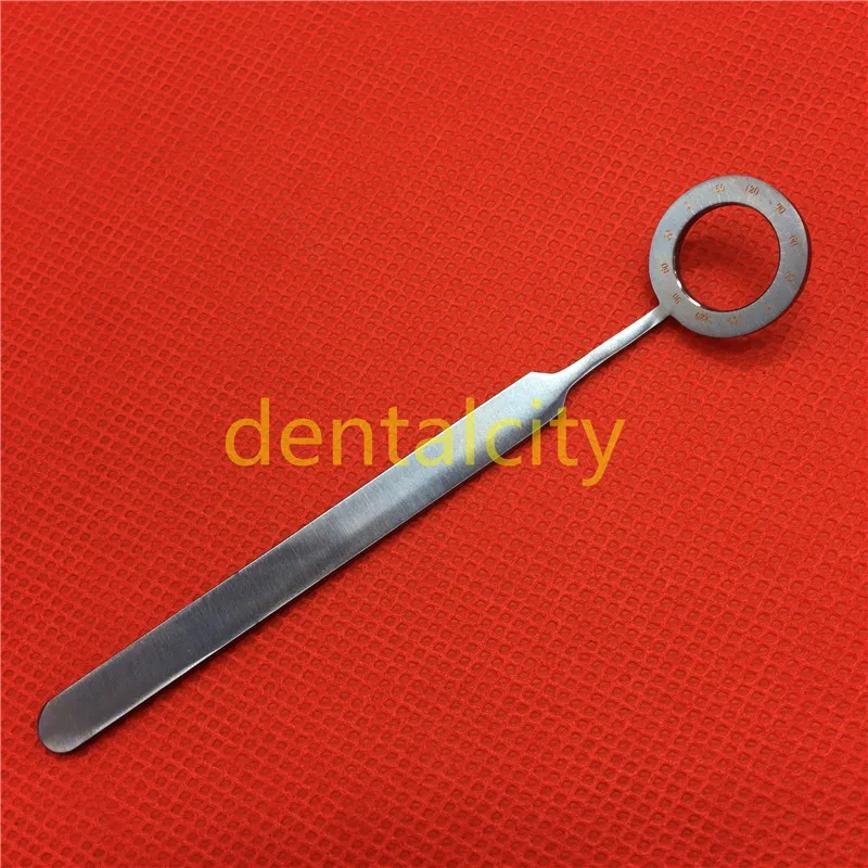 

1pcs Titanium Mendez degree gauge Rings ophthalmic eye instrument