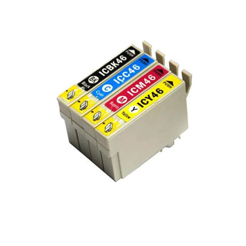 

4PK IC46 IC4CL46 Ink Cartridge Compatible For EPSON PX-101 PX-401A PX-501A PX-A620 PX-A640 PX-A720 PX-A740 PX-FA700 PX-V780 PX-4