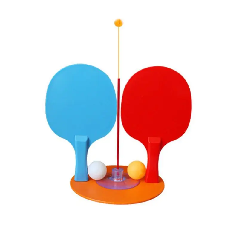 

OOTDTY Elastic Soft Shaft Table Tennis Ball Training Machine Single Table Tennis Training Device