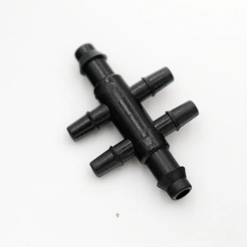 

100pcs/pack 1/8inch Six Branches for Spider Distribution Assemblies Drip and Micro Greenhouse Irrigation Fitting S105