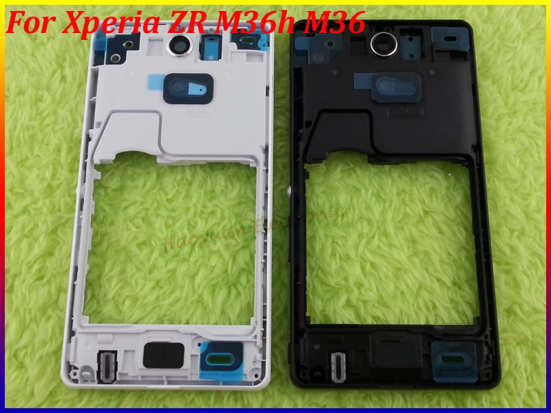 HAOYUAN. P. W Средний Корпус рамка Корпус чехол для sony Xperia ZR M36 M36h+ Открытый Инструмент Быстрая 4 вида цветов