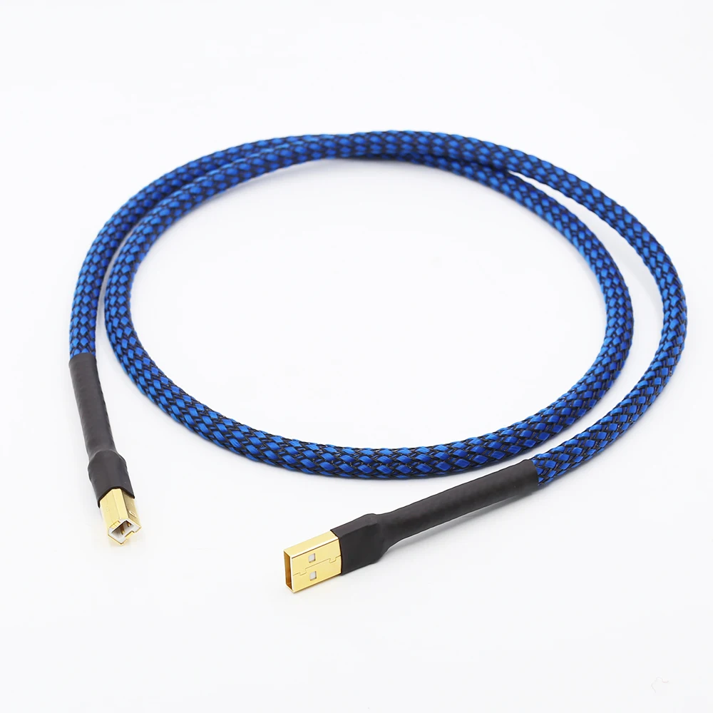 

Free Shipping Hifi USB Cable High Quality Type A to Type B Hifi Data Cable