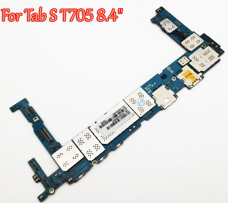 

Tested Full Work Unlock Motherboard For Samsung Galaxy Tab S T700 T705 8.4" Logic Circuit Electronic Panel From Original Phone