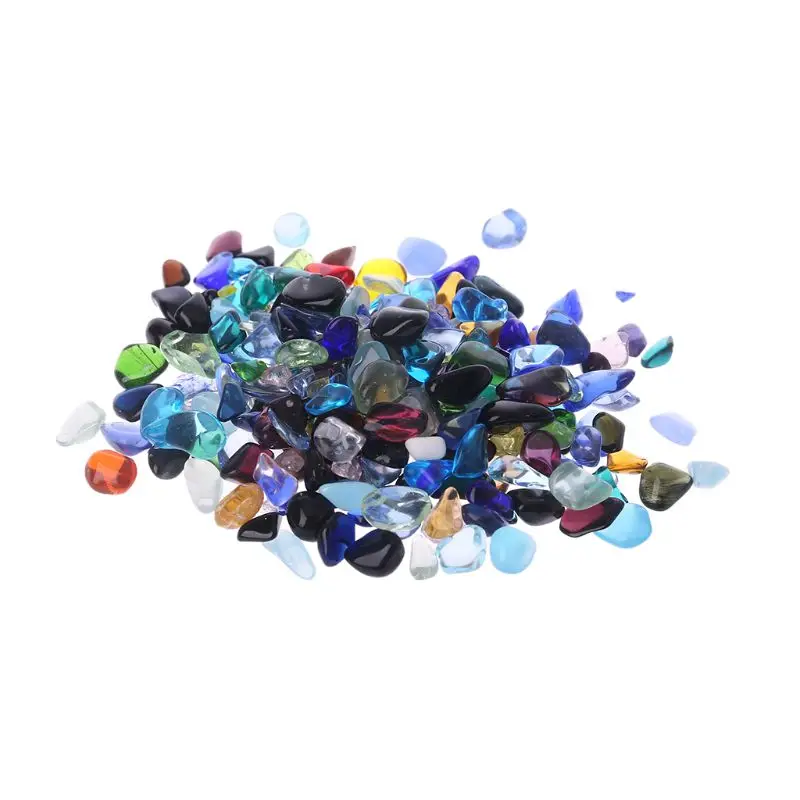 Натуральный камень галька кристалл гравий цветочный горшок аквариум DIY Декор - Цвет: 1