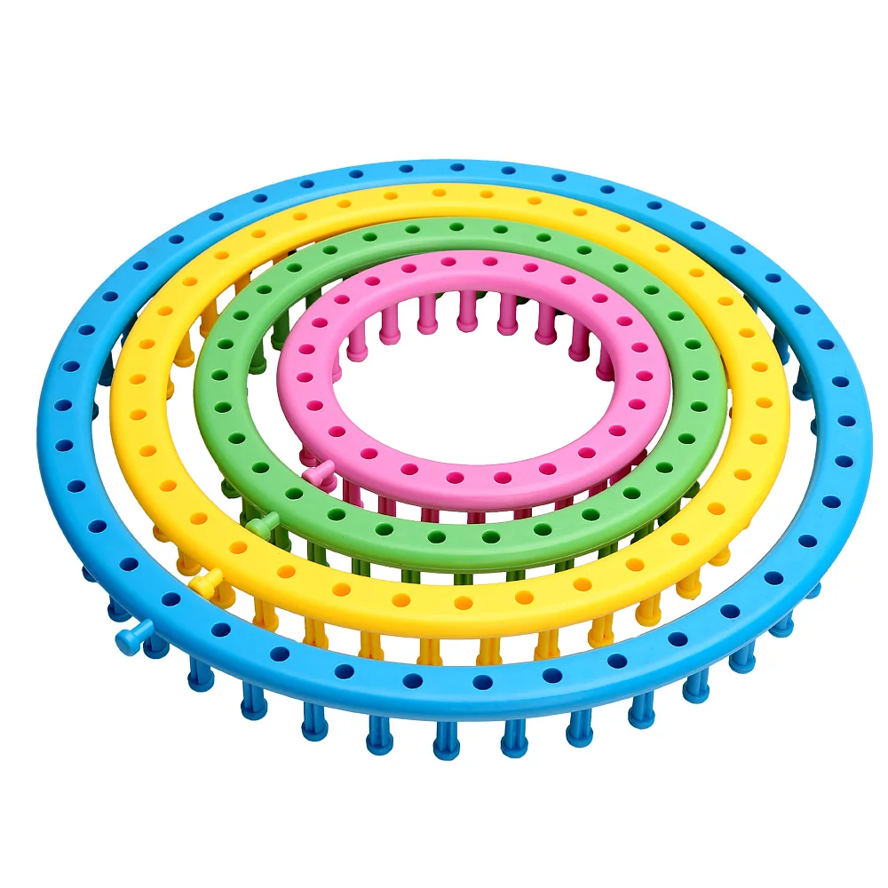 4 Size Quick Diy Round Knitting Knit Wool Loom Set Circular 4 Size Quick Diy Round Knitting Knit Wool Loom Set Circular