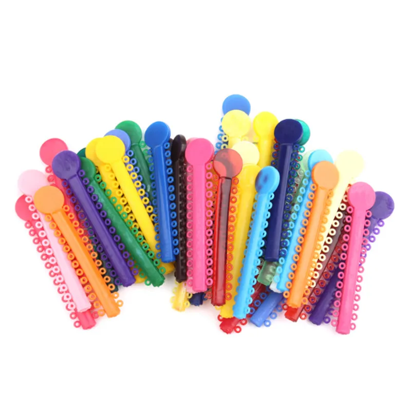 Buy 400 Piece /10 Bags Multi colored Dental ligature