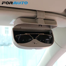 FORAUTO солнцезащитный козырек, зажим для автомобильных очков, чехол, держатель для солнцезащитных очков, коробка, органайзер, карта, для хранения билетов, для хранения, для укладки, авто аксессуары FORAUTO солнцезащитный козырек, зажим для автомобильных очков, чехол, держатель для солнцезащитных очков, коробка, органайзер, карта, для хранения билетов, для хранения, для укладки, авто аксессуары