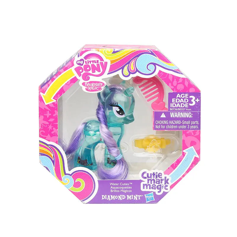 My Little Pony игрушка хрустальные лошади Рарити Пинки Сумеречная Искорка Коллекция Модель Куклы Игрушки для детей