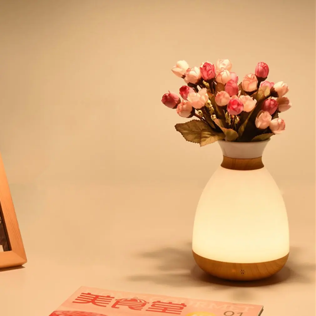 

vase lamp night light Intelligent Voice-activated Vase Lamp Night Light Table Lamp Led Night Light Intelligent Lamp Rechargeable