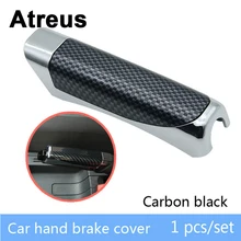 Atreus автомобильный Стайлинг Автомобильный Ручной тормоз ручки липкие Чехлы для BMW e46 e39 e36 Audi a4 b6 a3 a6 c5 Renault duster Lada granta
